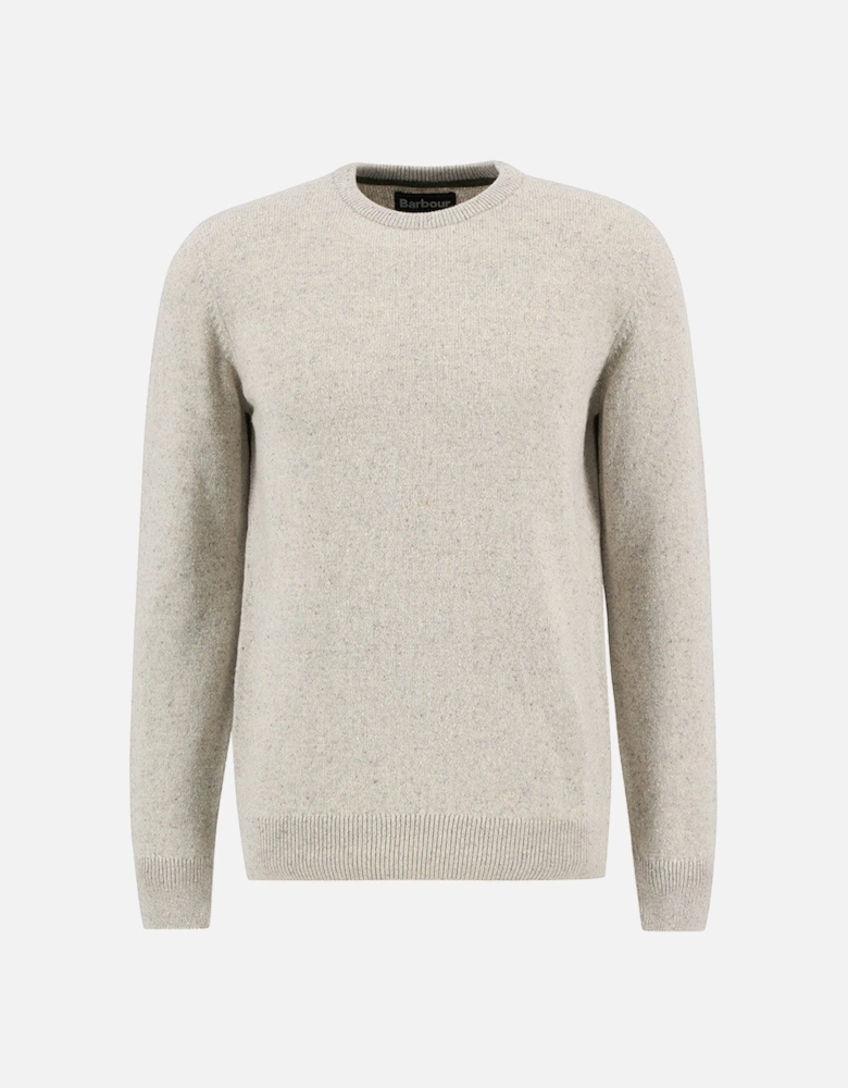 Tisbury Crew neck Knitted Jumper - Mist