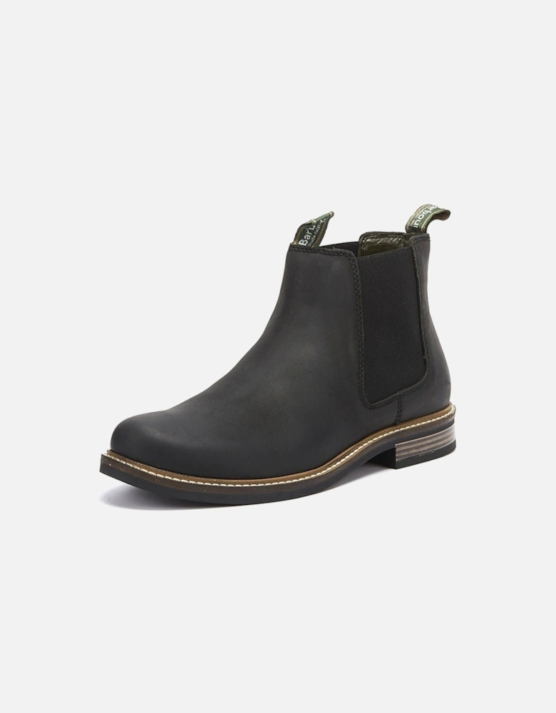 Farsley Mens Black Chelsea Boots