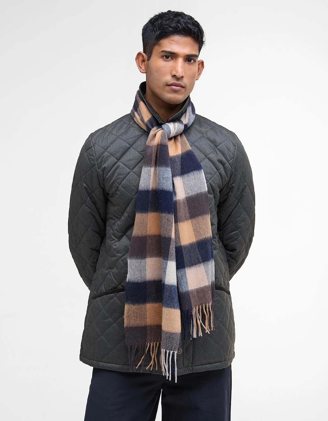 Tattersall Lambswool Scarf TN63  Autumn Dress