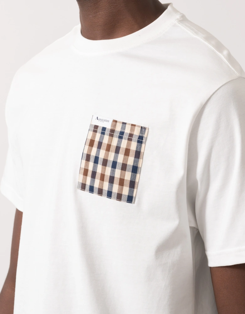 Mens Iconic Pocket T-Shirt - Old White 02