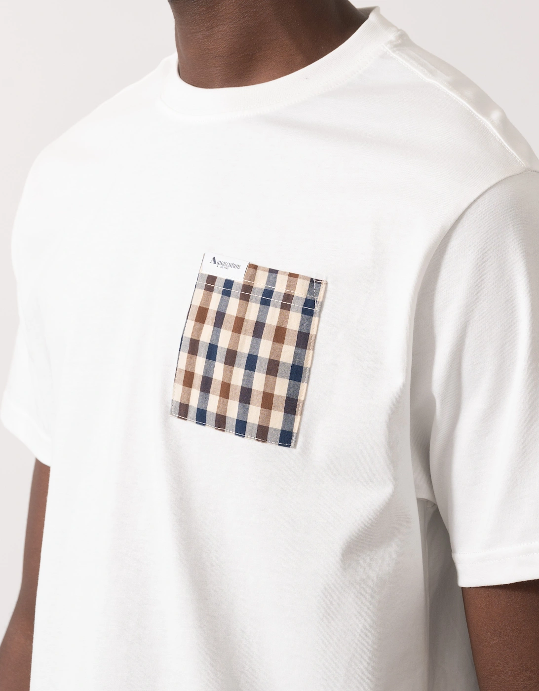 Mens Iconic Pocket T-Shirt - Old White 02