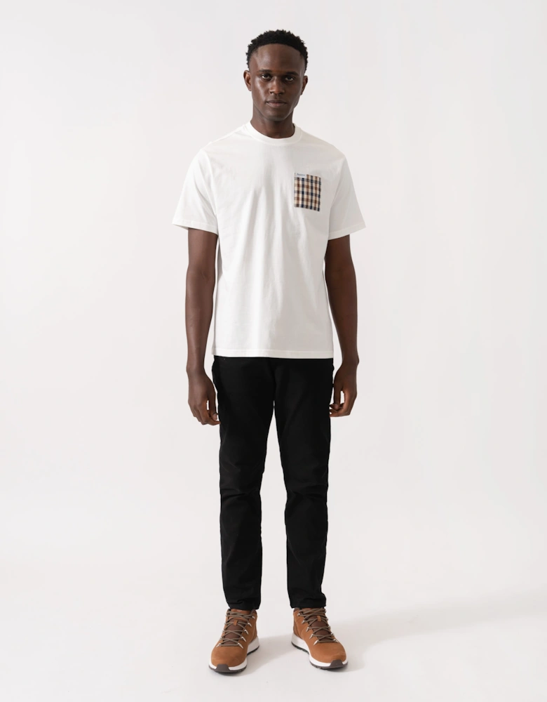 Mens Iconic Pocket T-Shirt - Old White 02