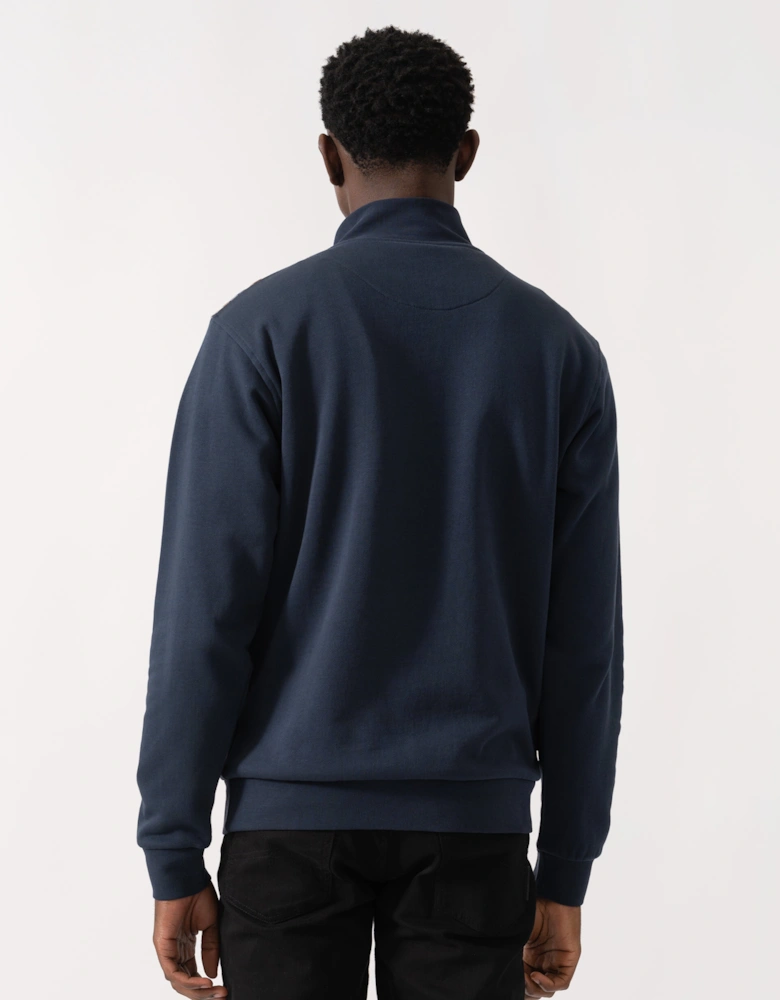 Mens 1/4 Zip Fleece - Navy 11