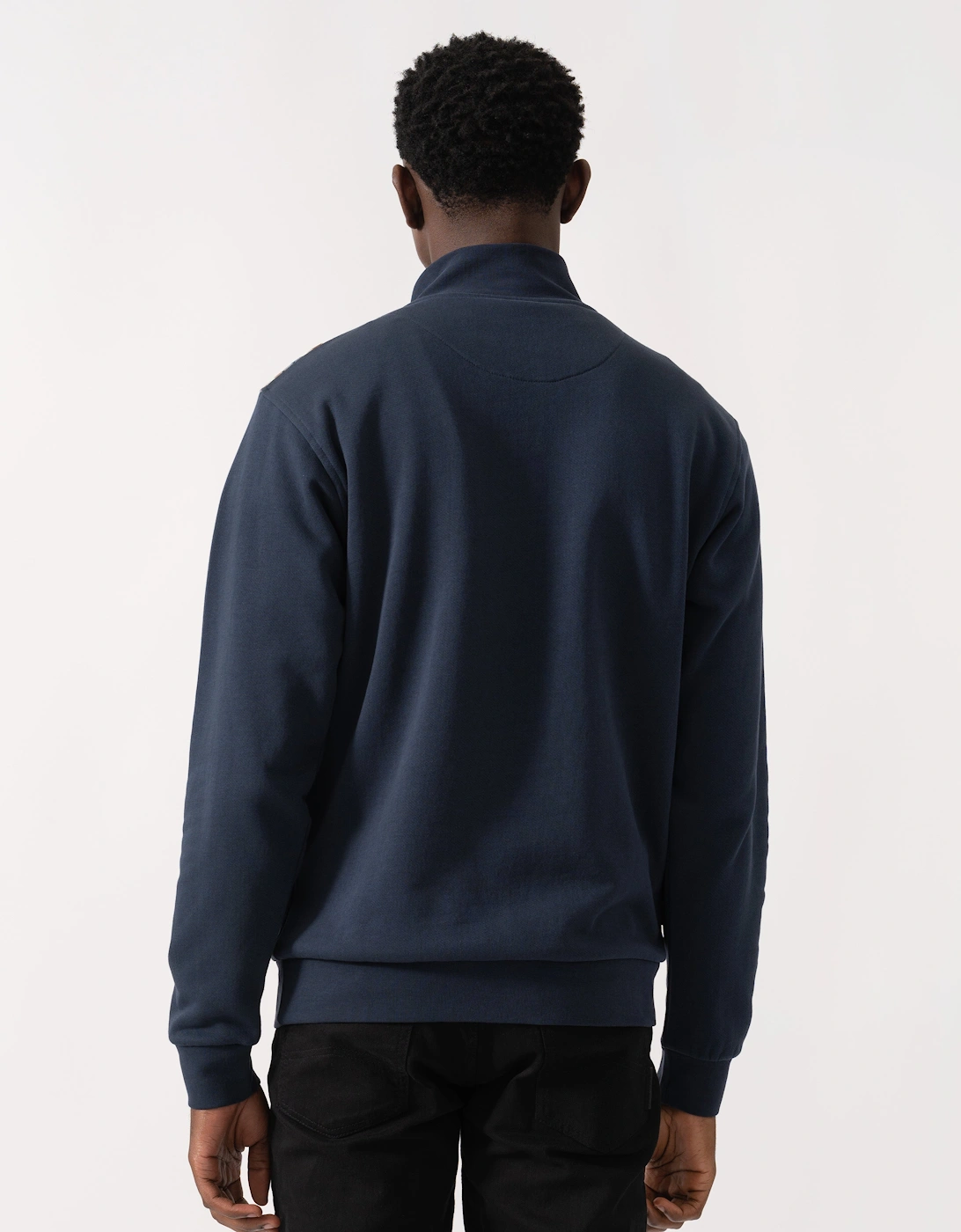 Mens 1/4 Zip Fleece - Navy 11