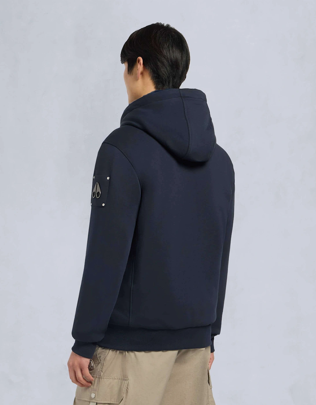 Classic Bunny 3 Mens Fleece Hoodie - Navy/Navy 354