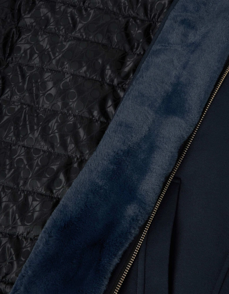 Classic Bunny 3 Mens Fleece Hoodie - Navy/Navy 354