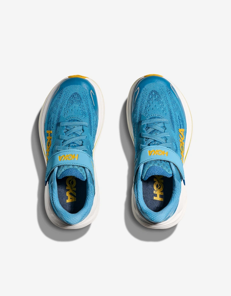 Kids Clifton 10 Trainers in Blue