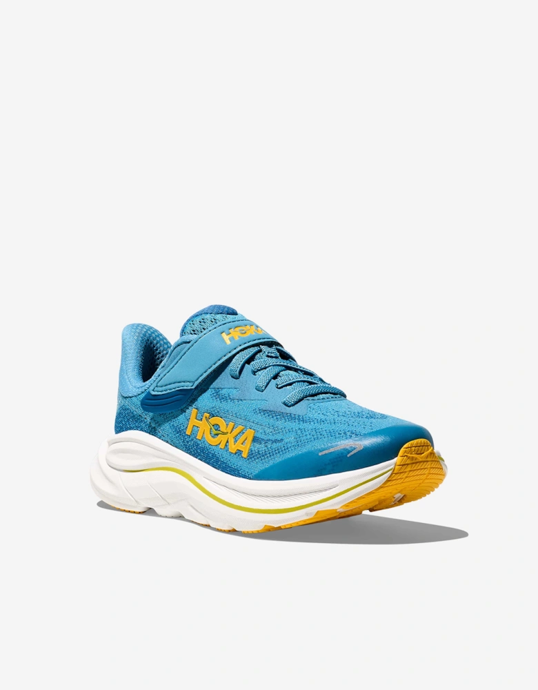 Kids Clifton 10 Trainers in Blue