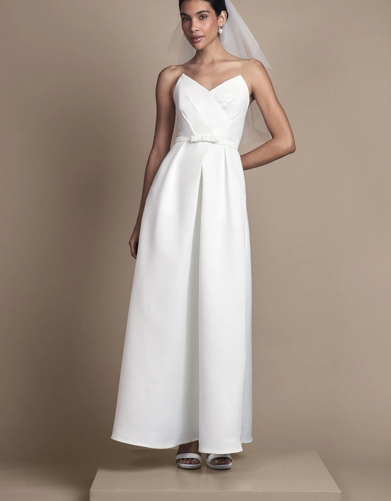 Strapless Sweetheart Full Skirted Wedding Dress