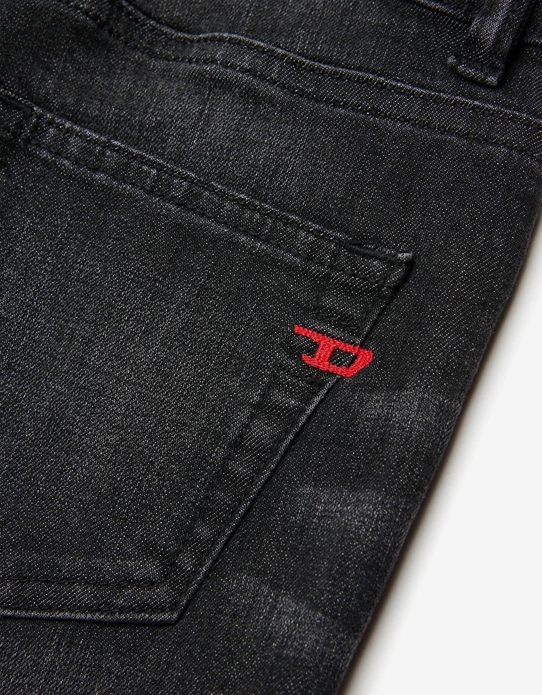 Boys Regular Fit Jeans in Black