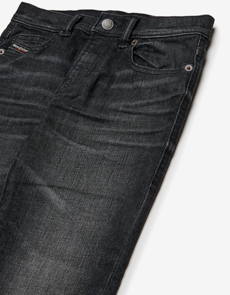 Boys Regular Fit Jeans in Black
