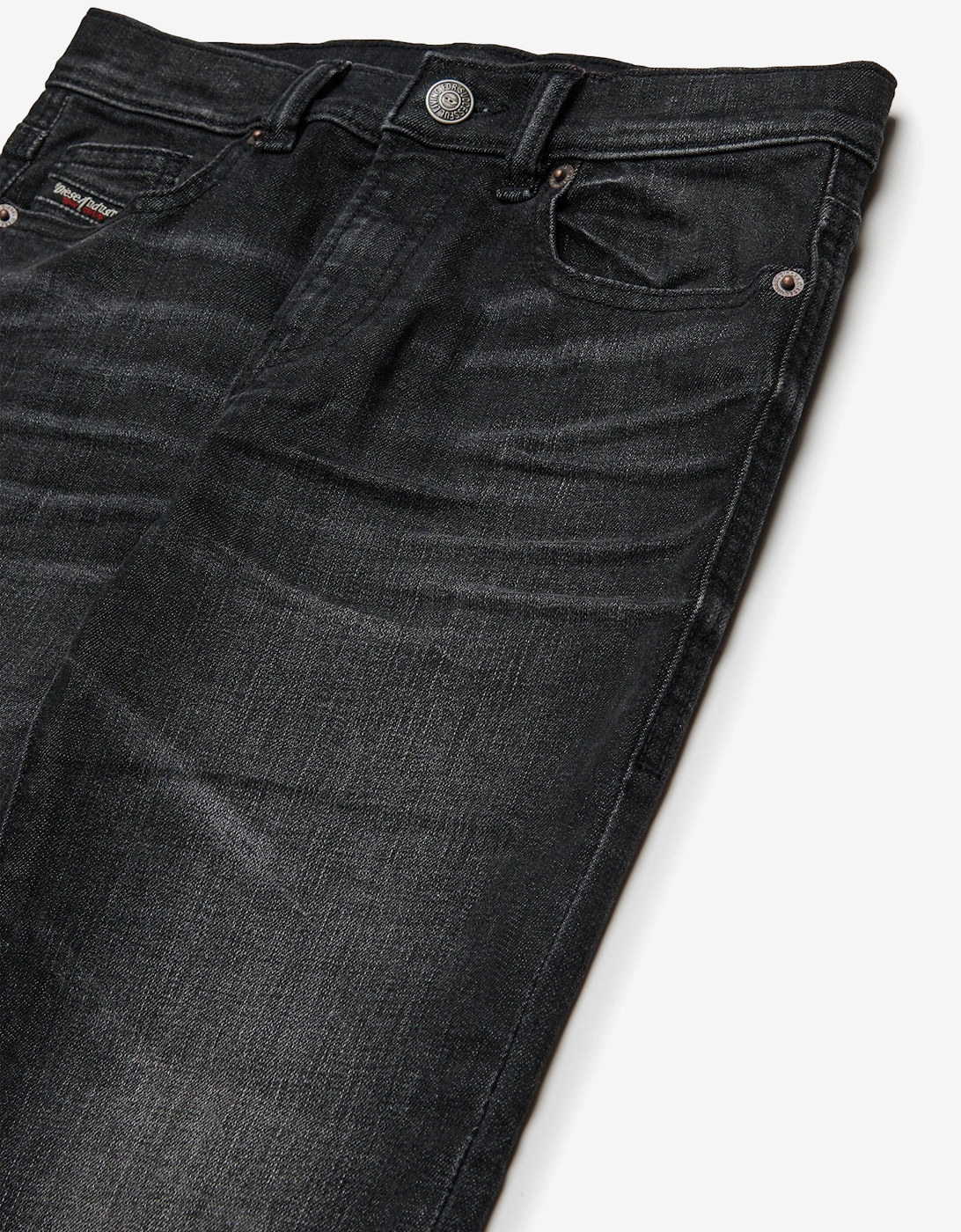 Boys Regular Fit Jeans in Black