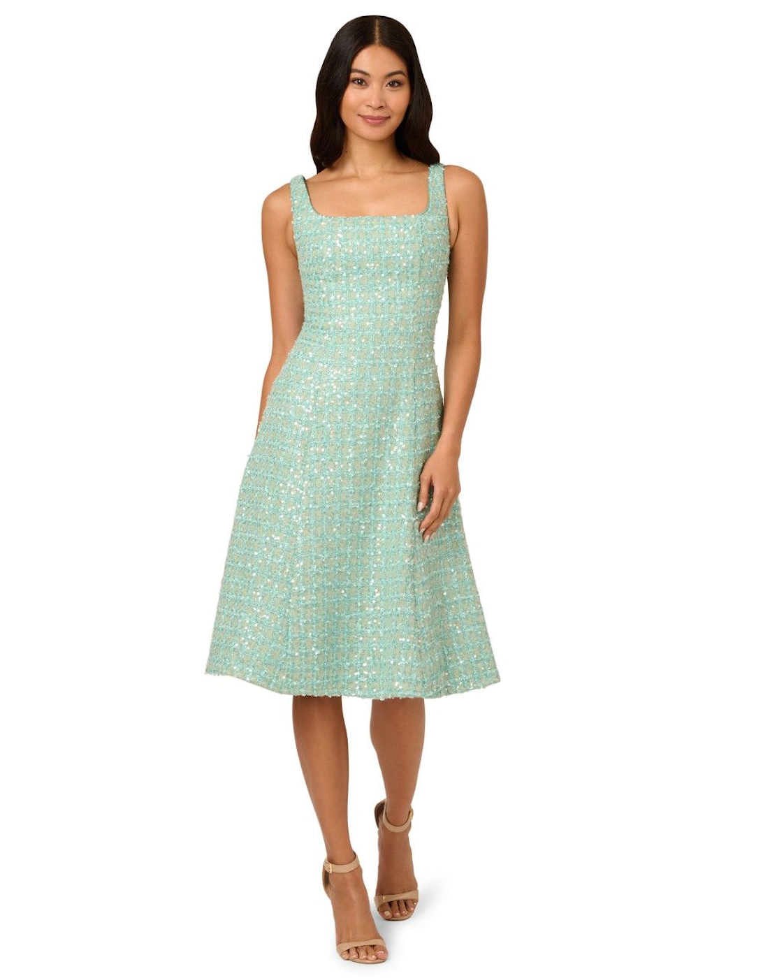 Fit And Flare Boucle Dress, 2 of 1