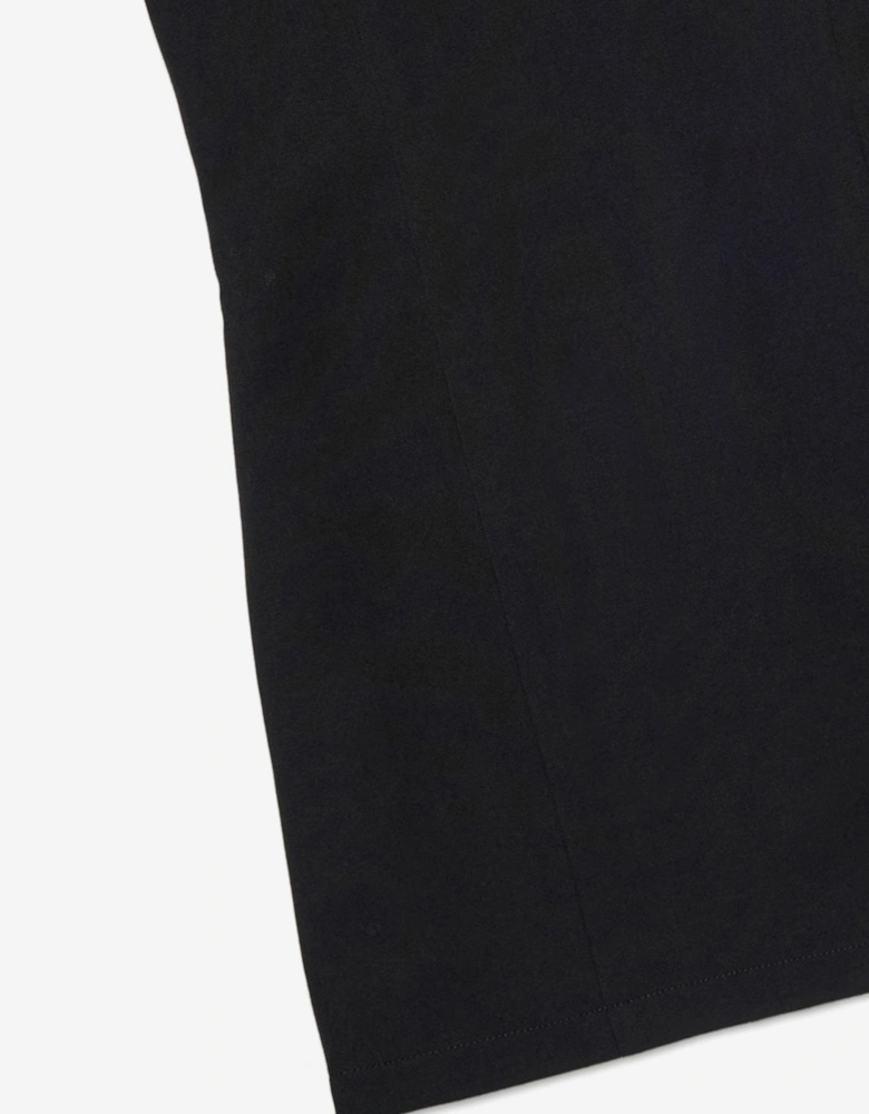 Girls Sleeveless Logo Dress in Black