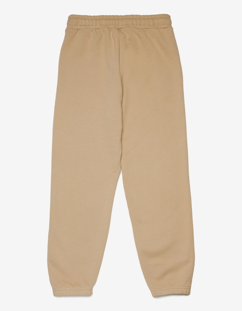 Boys Logo Joggers in Beige