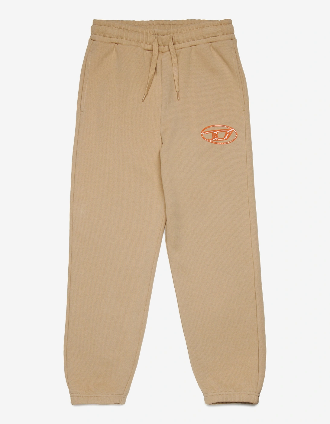 Boy's Diesel Boys Logo Joggers in Beige - Cream - Size: 8 years