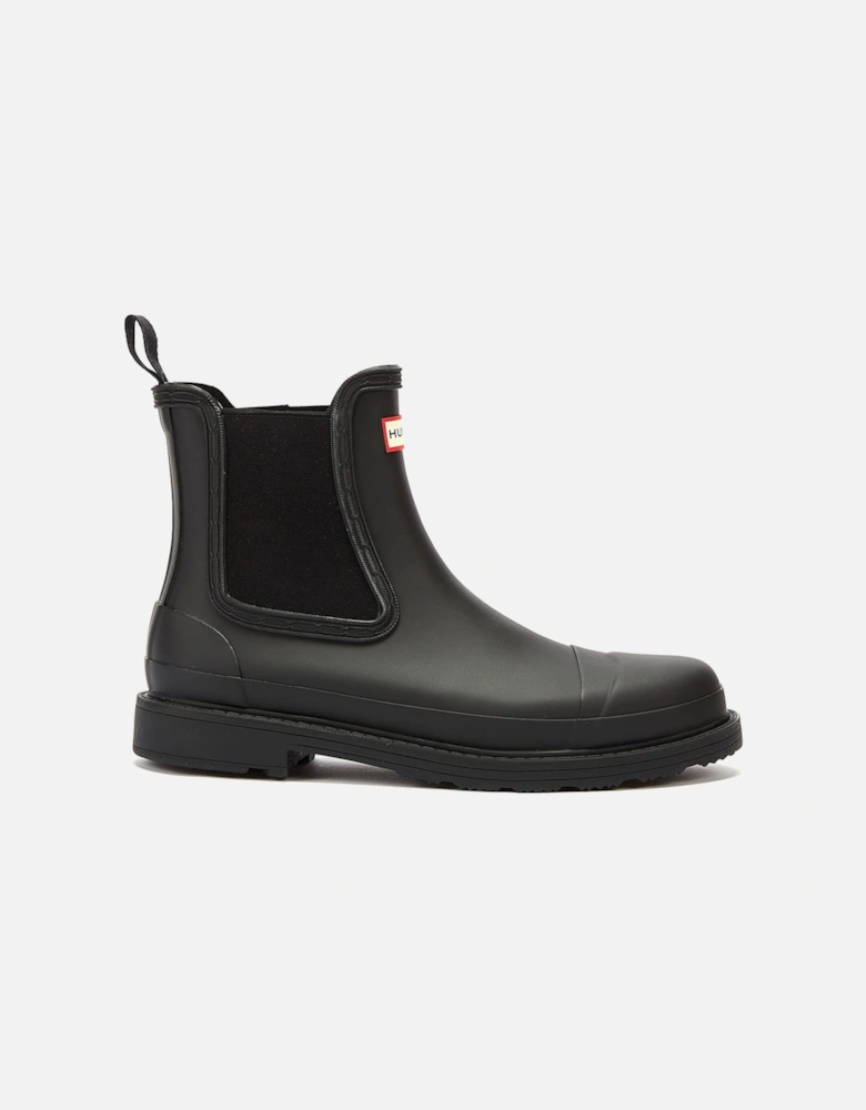 Commado Chelsea Womens Black Boots