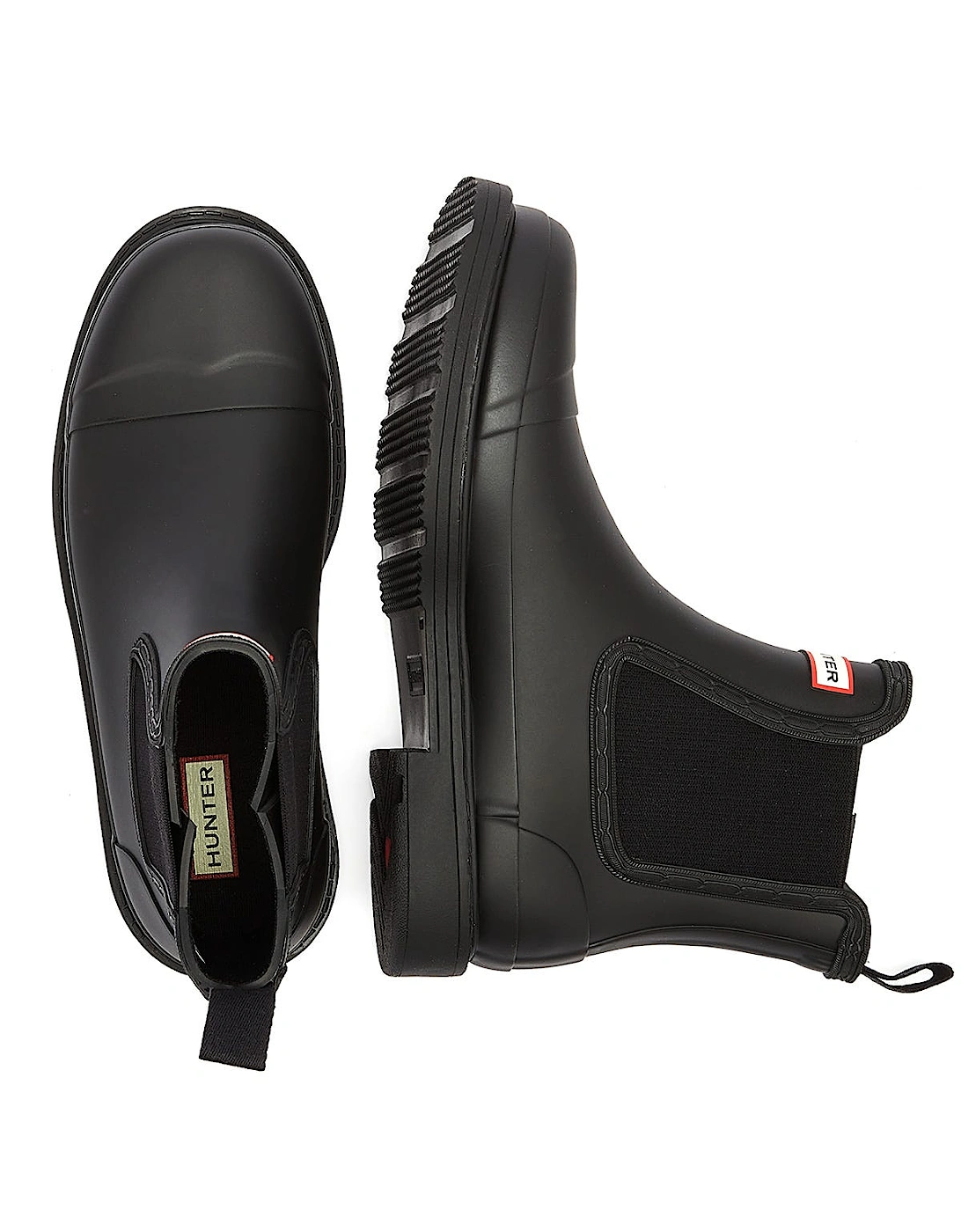 Commado Chelsea Womens Black Boots