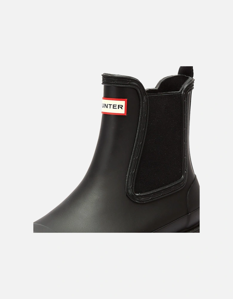 Commado Chelsea Womens Black Boots
