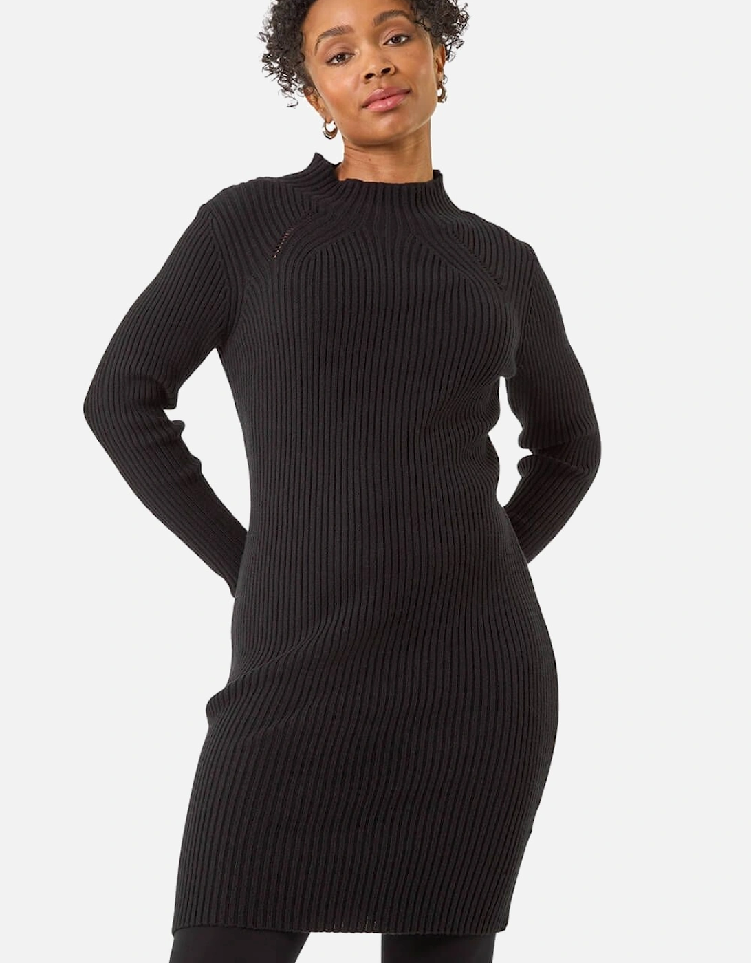 Petite Knitted Midi Dress, 2 of 1