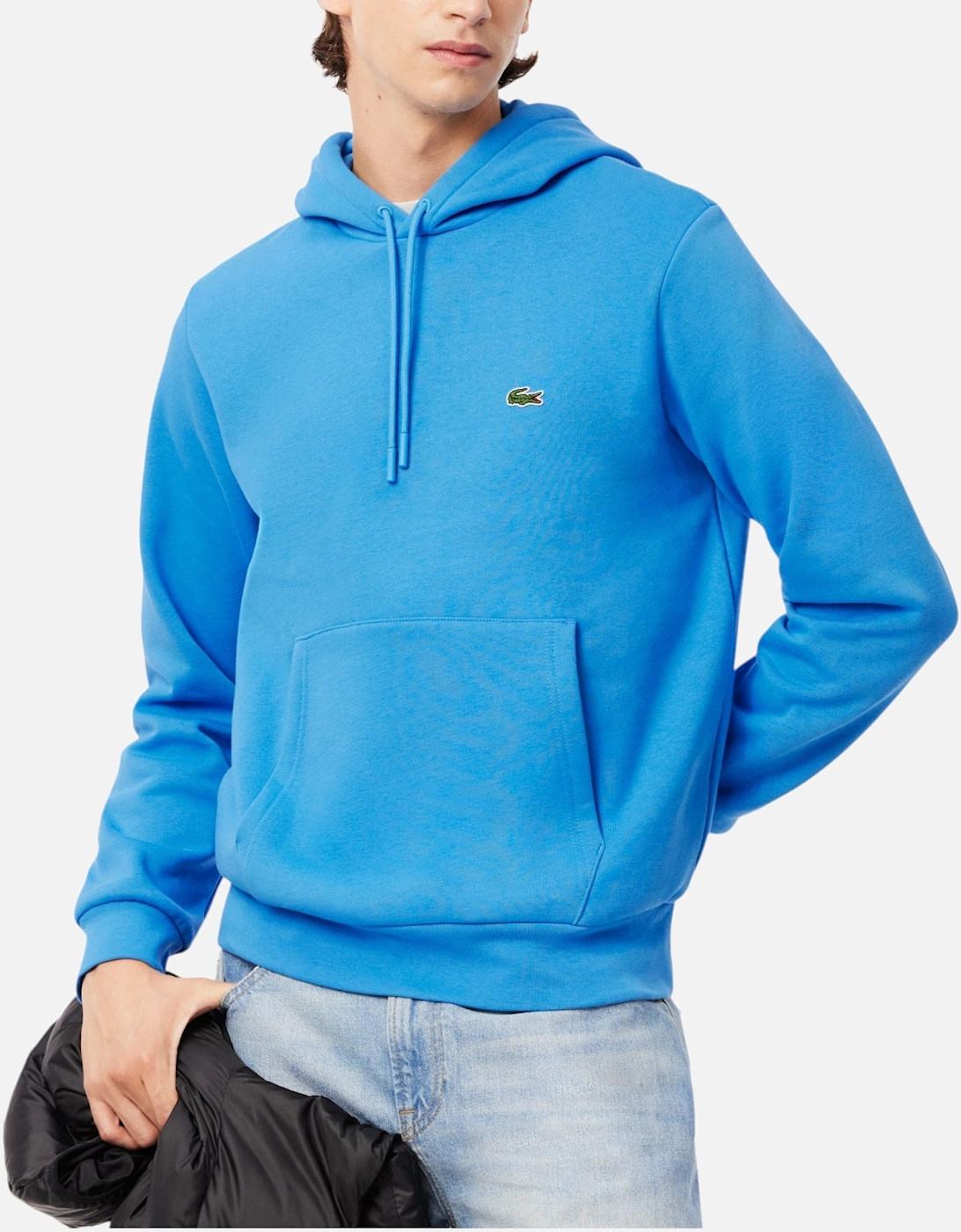 Mens Fleece Hoodie Organic Cotton Pullover, 8 of 7