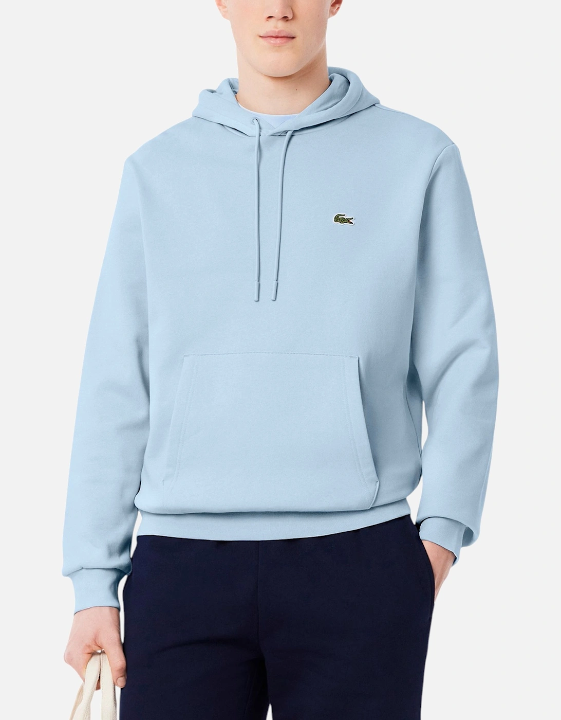 Mens Fleece Hoodie Organic Cotton Pullover, 8 of 7