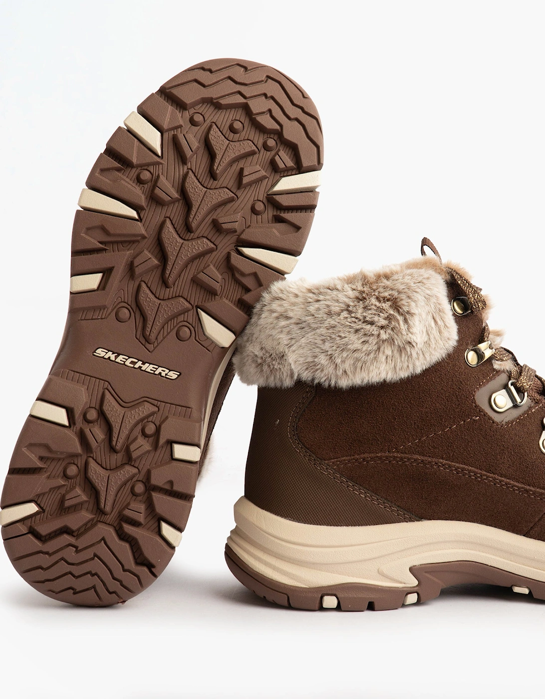 TREGO - SNOW WORRIES Womens Boots Chocolate