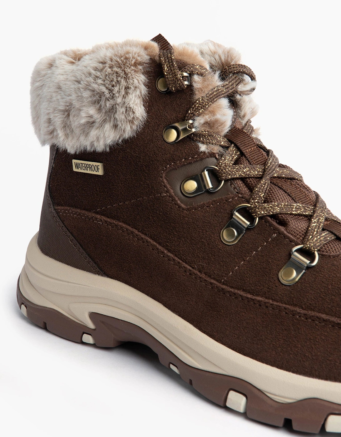 TREGO - SNOW WORRIES Womens Boots Chocolate
