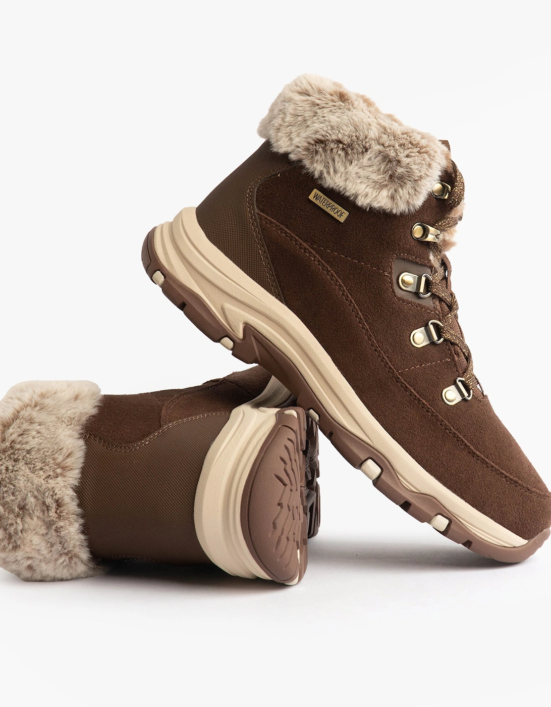 TREGO - SNOW WORRIES Womens Boots Chocolate