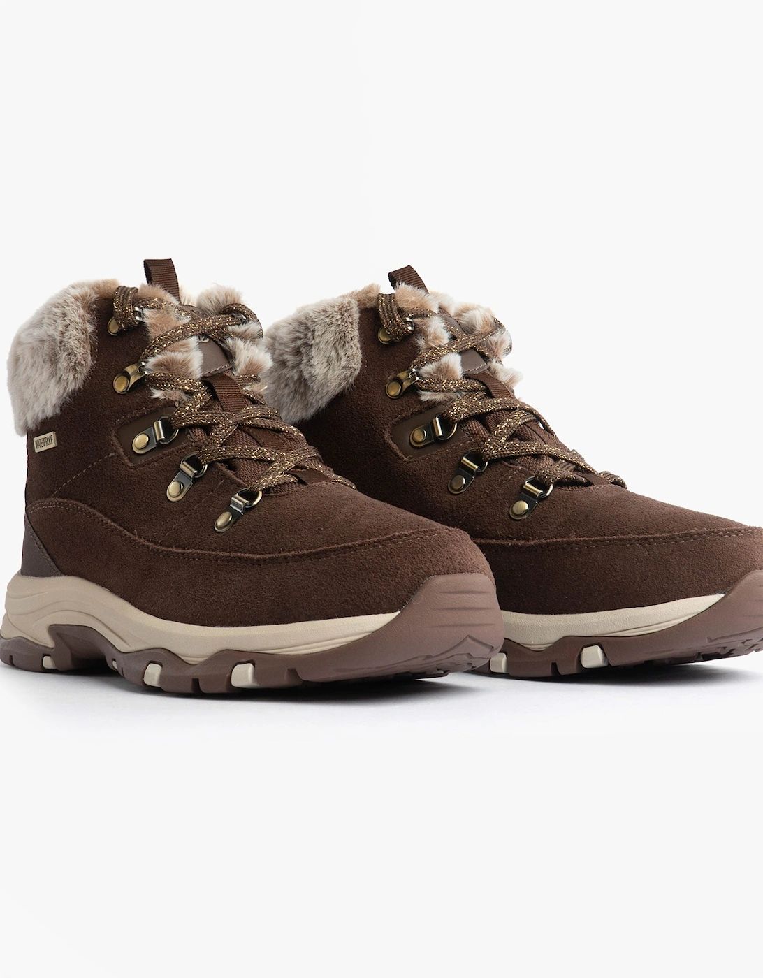 TREGO - SNOW WORRIES Womens Boots Chocolate