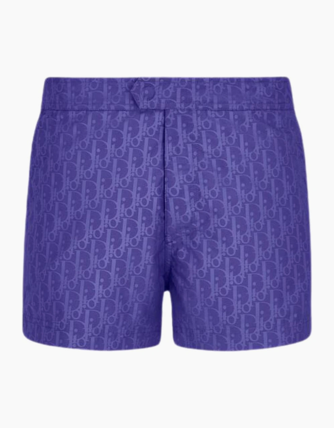 Dior Men's Dior Oblique Swim Shorts Blue