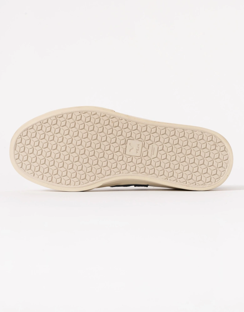 Campo Leather Womens Trainers - White/California