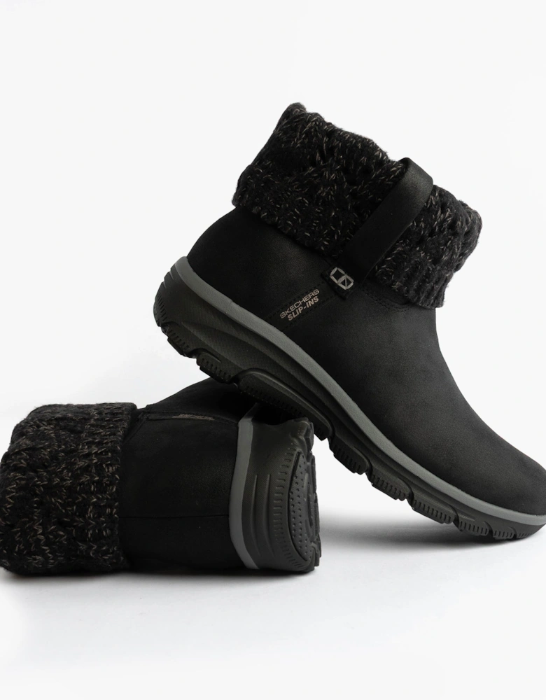168033/BLK EASY GOING - COZY WEATHER 2 Womens Boots Black