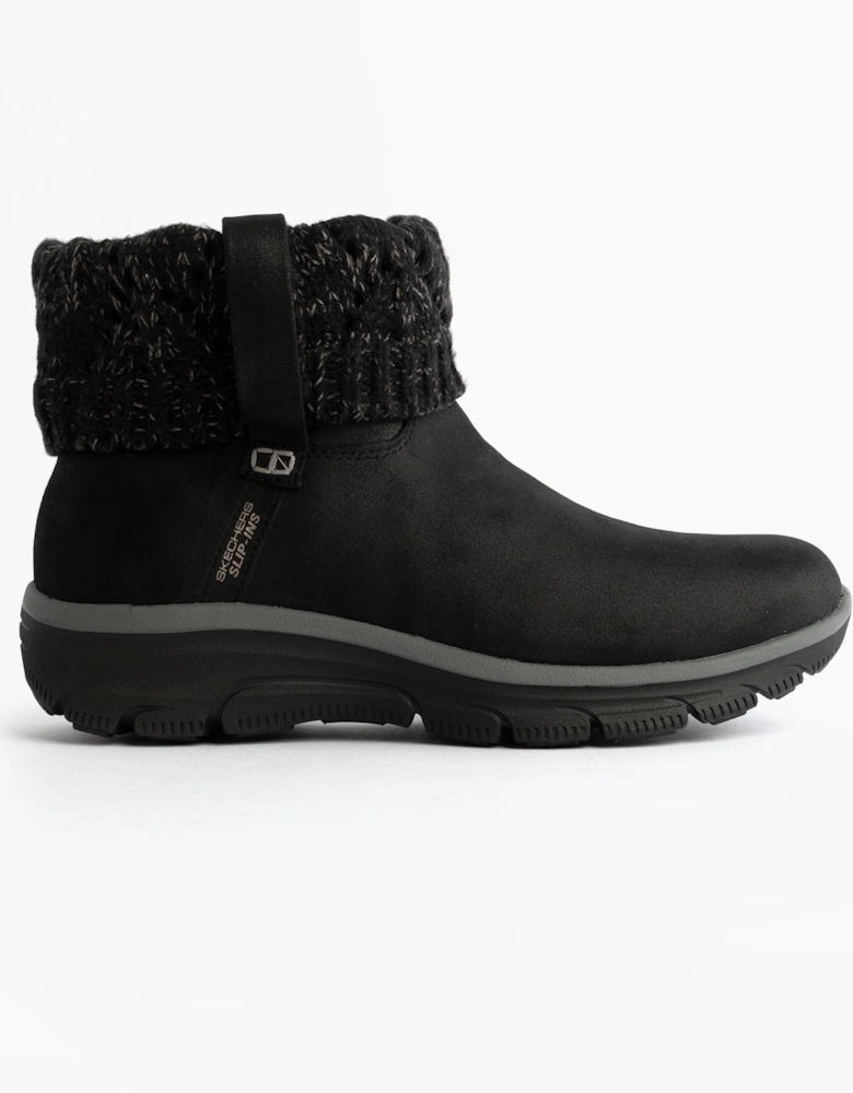 168033/BLK EASY GOING - COZY WEATHER 2 Womens Boots Black