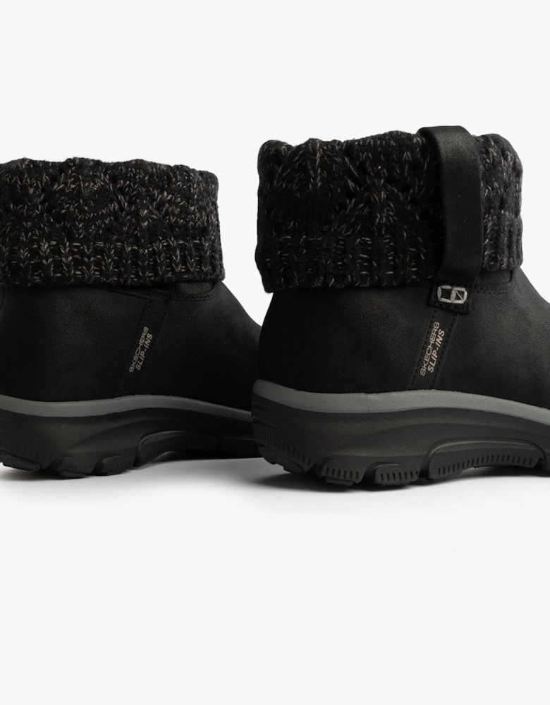 168033/BLK EASY GOING - COZY WEATHER 2 Womens Boots Black