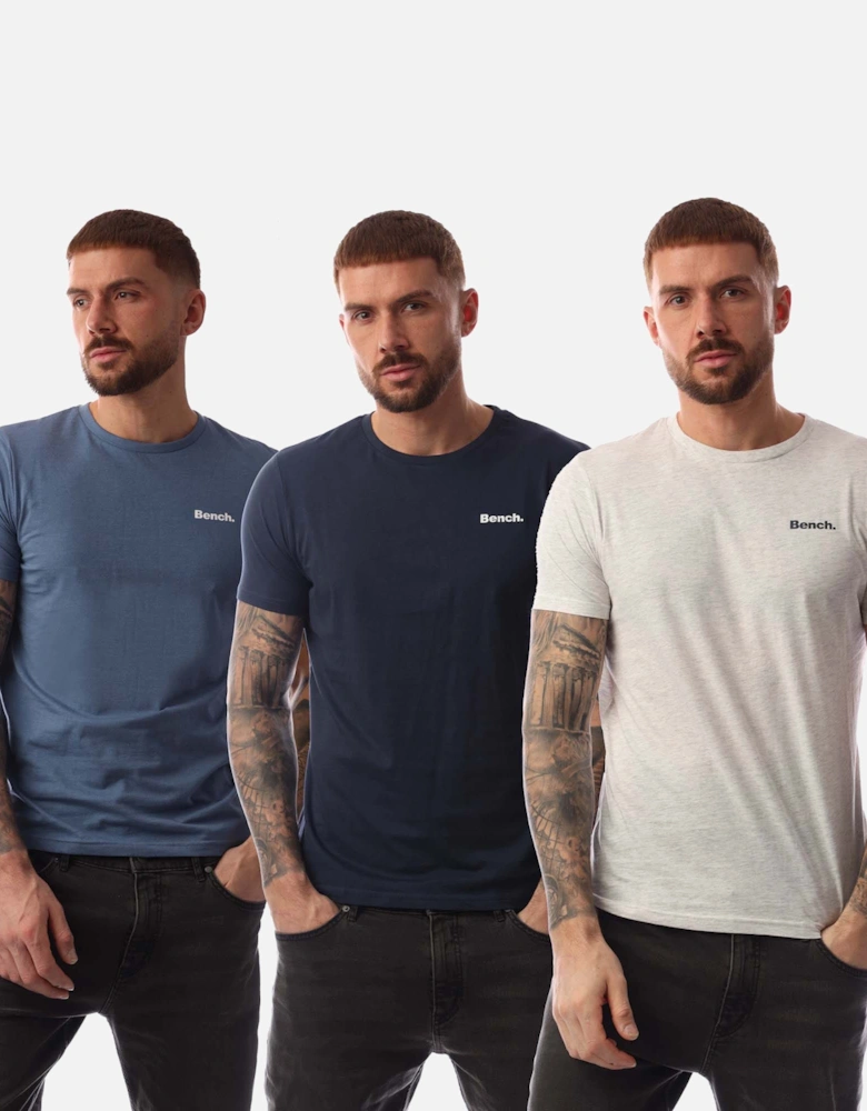 Mens Bognor 3 Pack T-Shirt