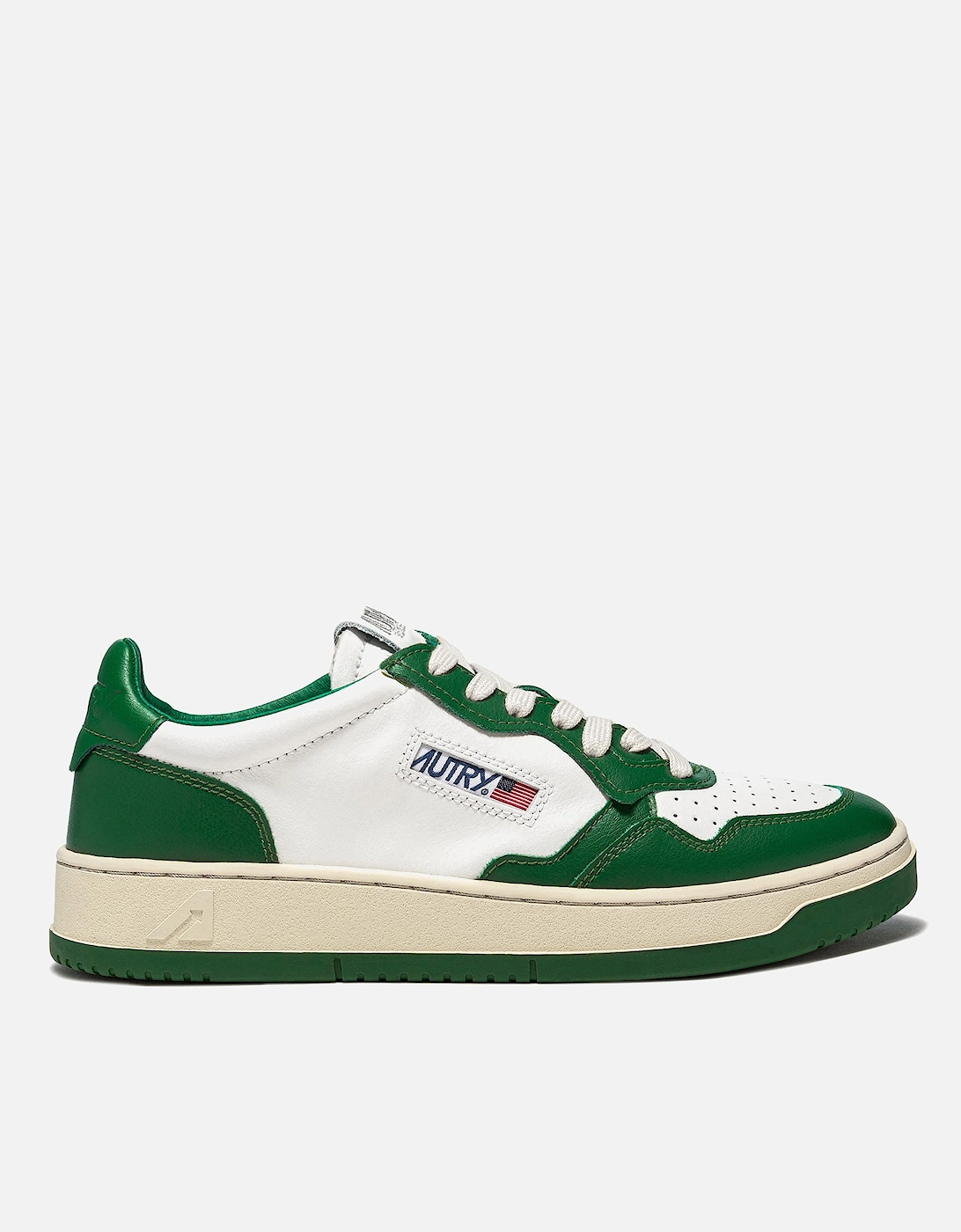 Bicolour Leather Court Trainers, 5 of 4