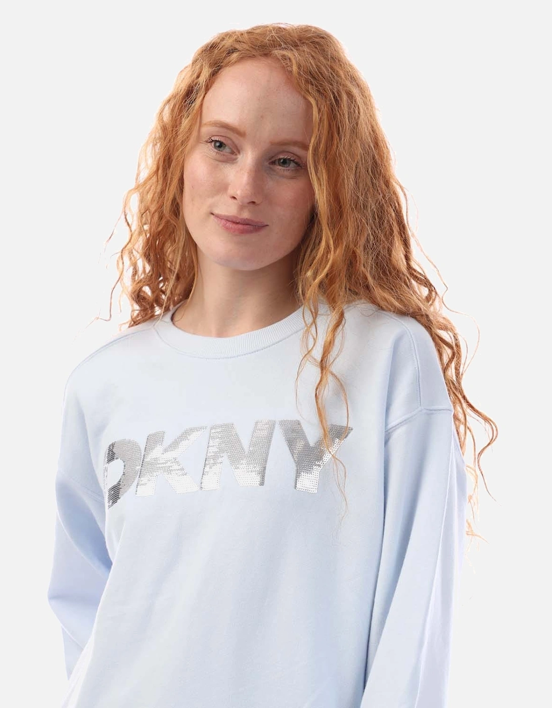 Sequin Logo Sweatshirt
