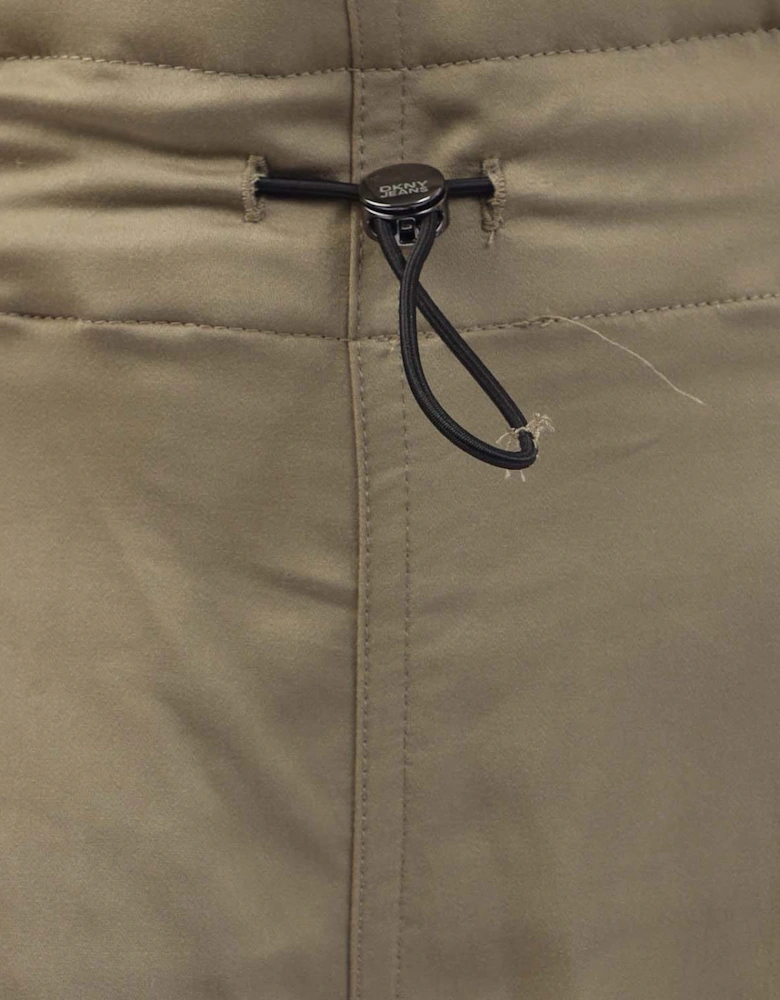 Soft Cargo Pants with a Bungee Waist