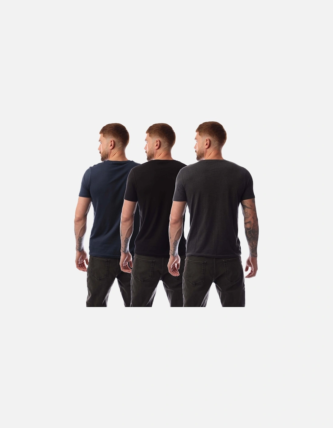 Mens Platten 3 Pack T-Shirts
