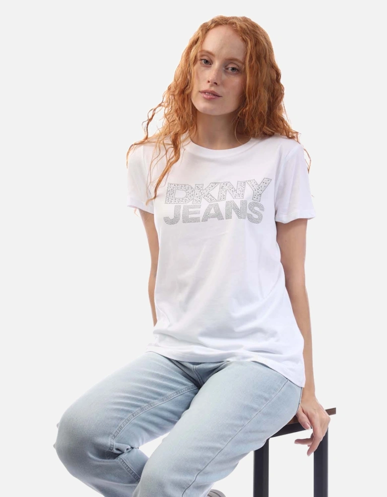 RHINESTUD Logo T-Shirt