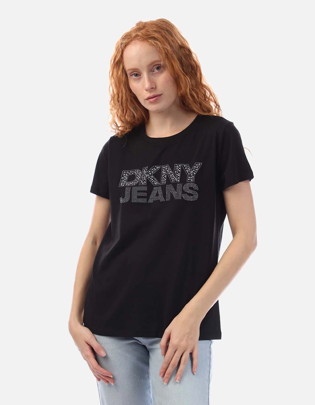 RHINESTUD Logo T-Shirt, 5 of 4