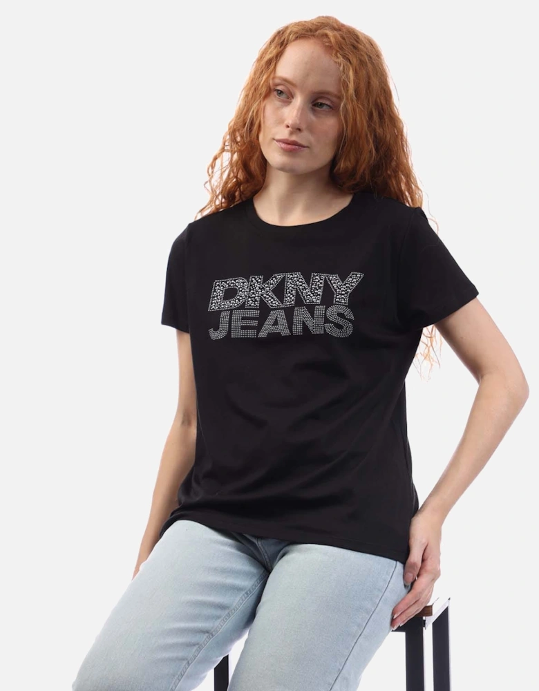 RHINESTUD Logo T-Shirt