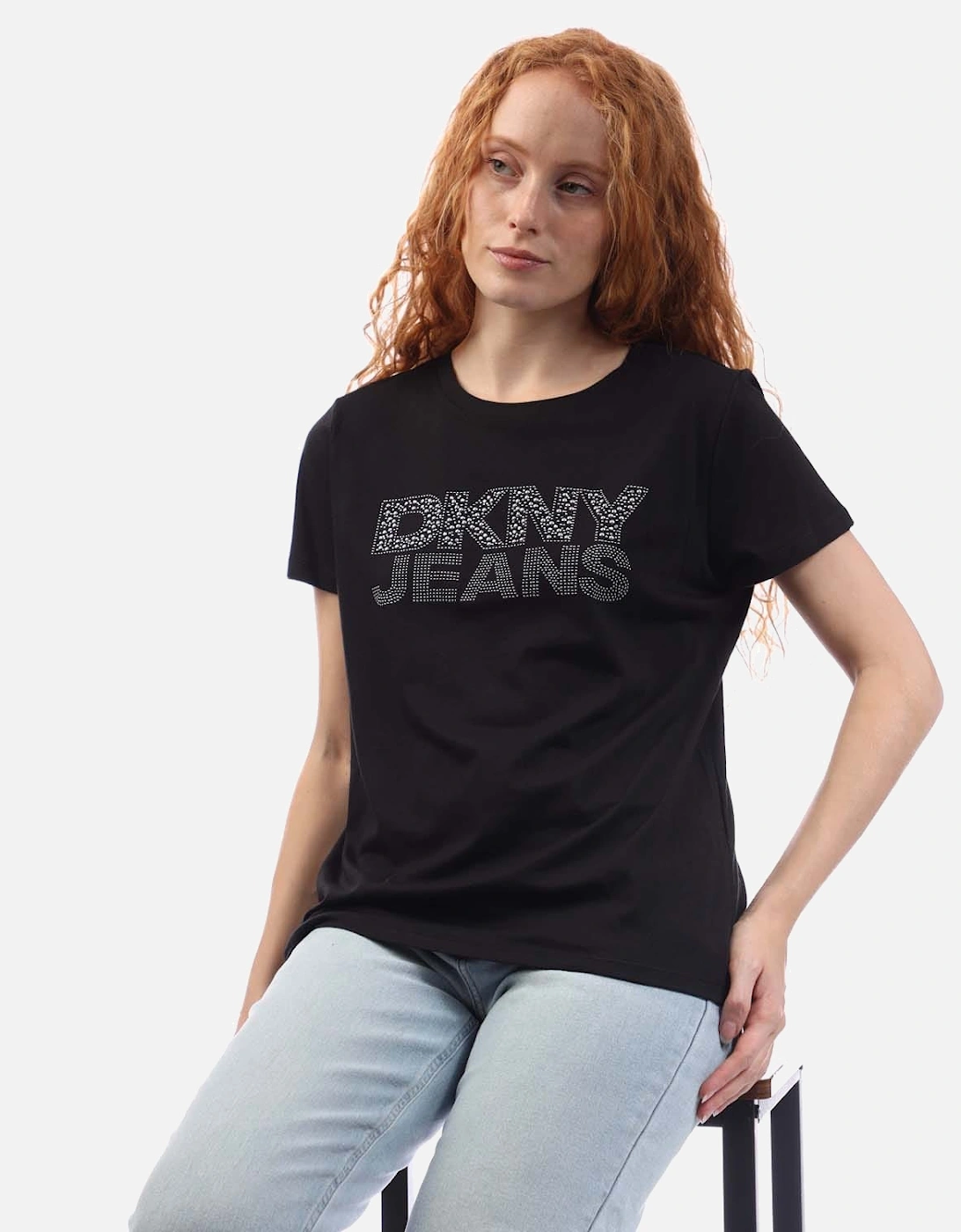 RHINESTUD Logo T-Shirt