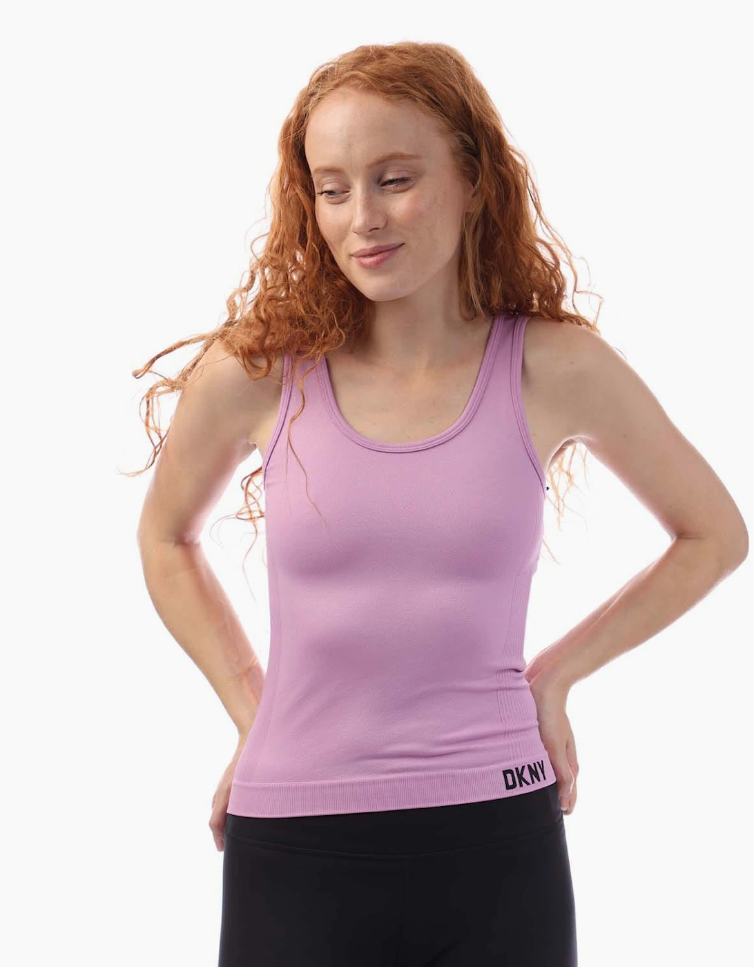 DKNY Women's Twill Seamless Scoop Vest - Multi - Size: 18/16
