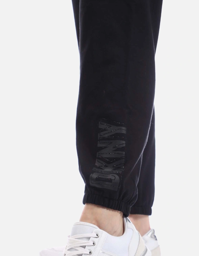 Rhinestone Logo Sweatpants