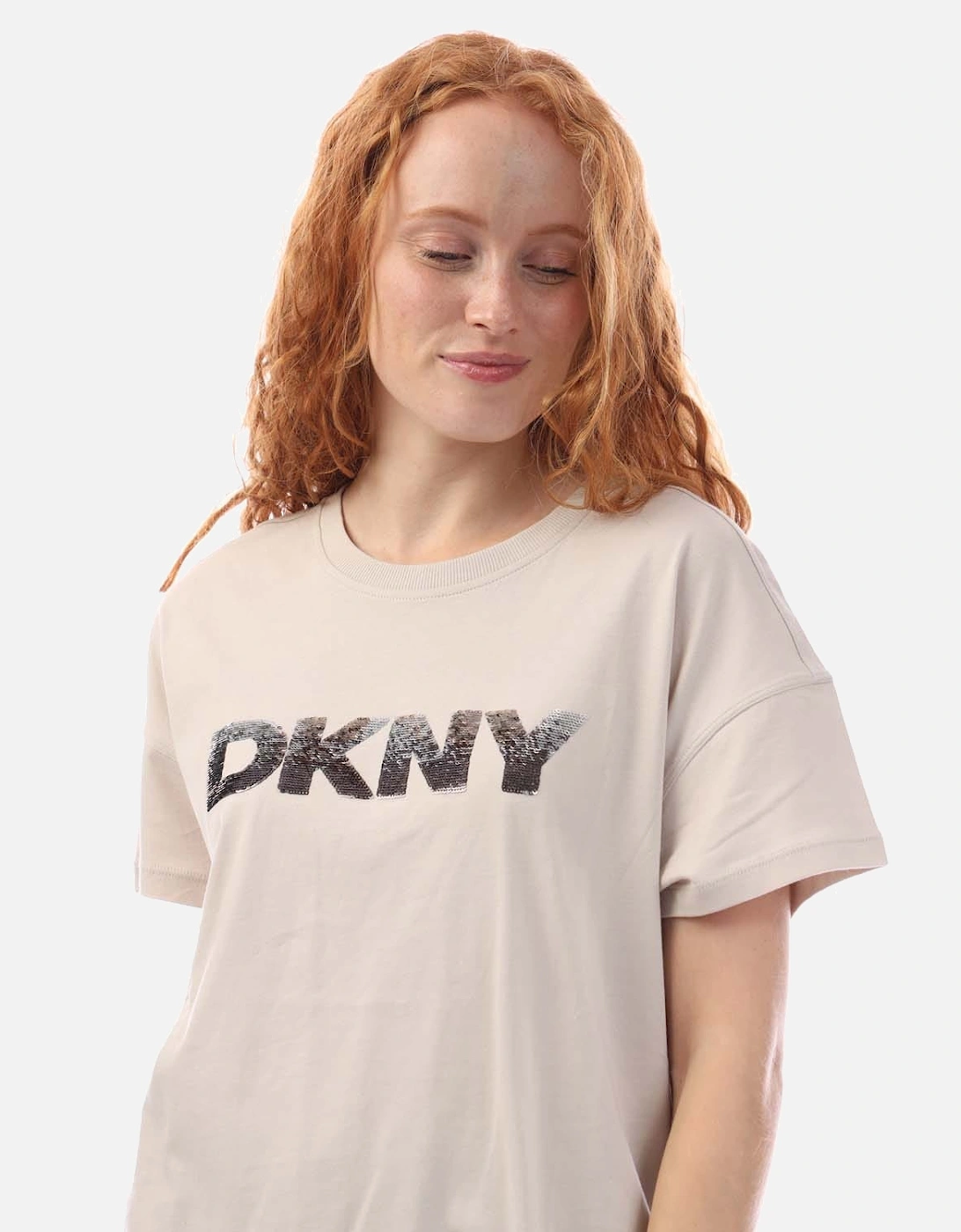 Sequin Logo T-Shirt