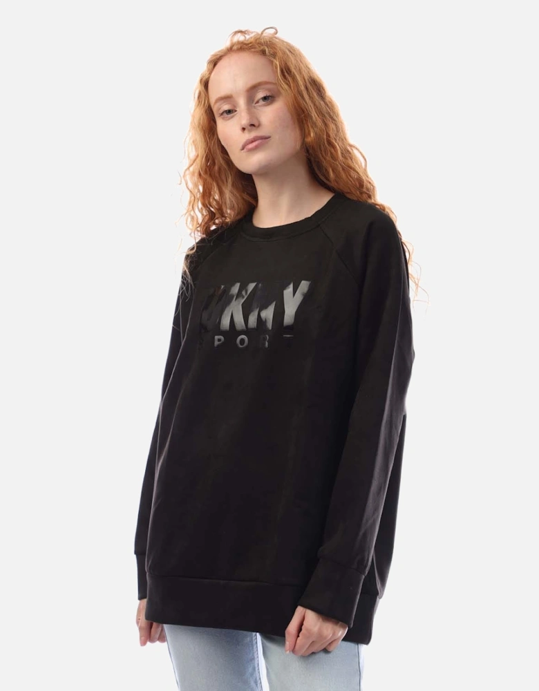 Sueded Scuba Pullover Sweatshirt