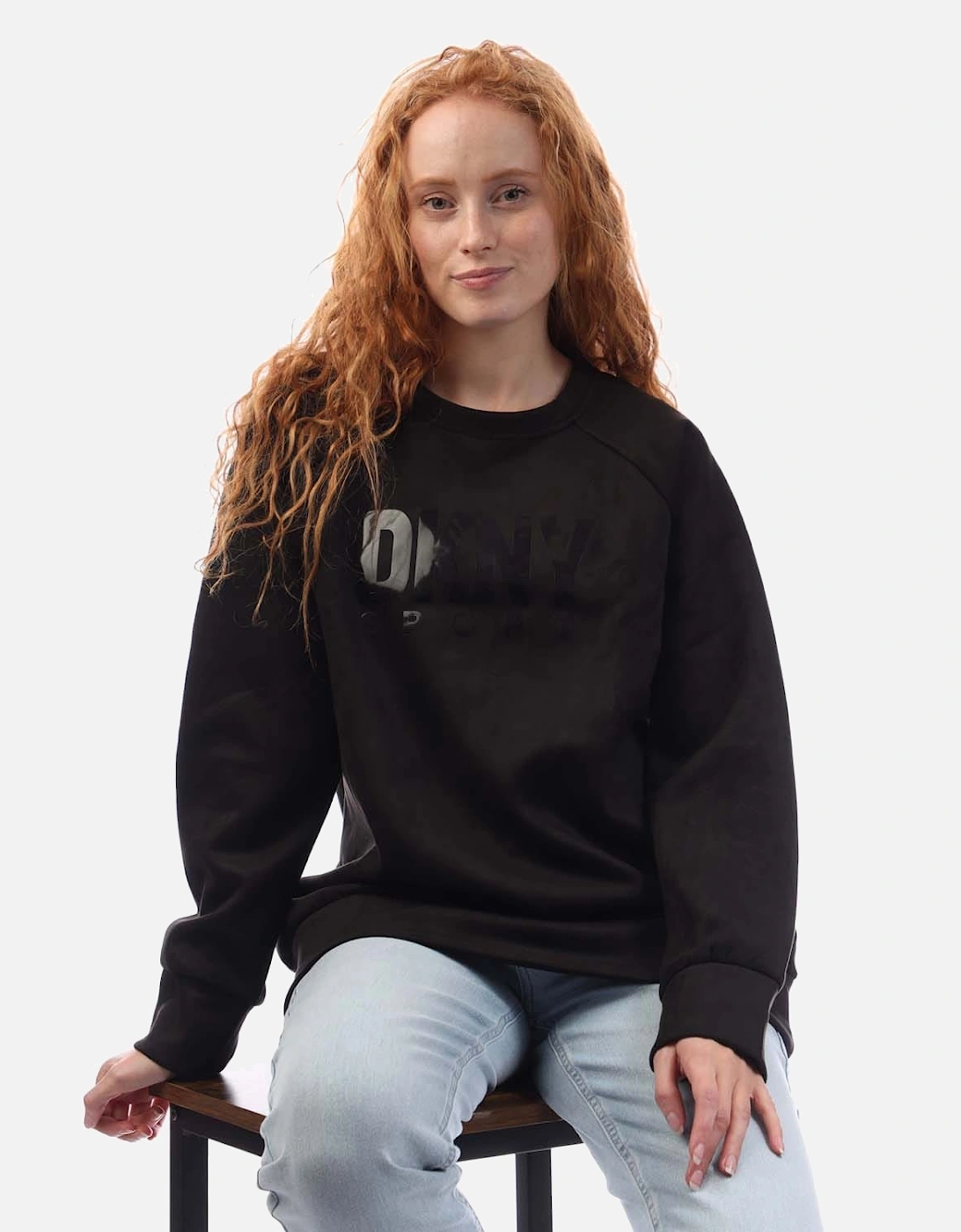 Sueded Scuba Pullover Sweatshirt