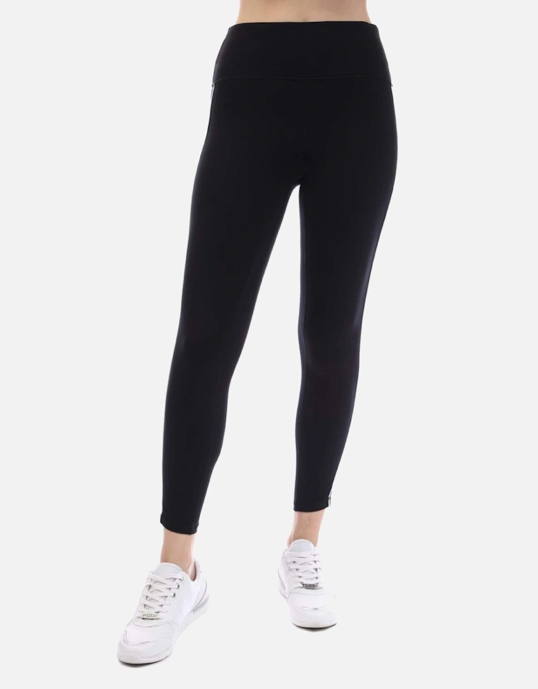 Two Tone Logo High waist Slim-Fit Legging